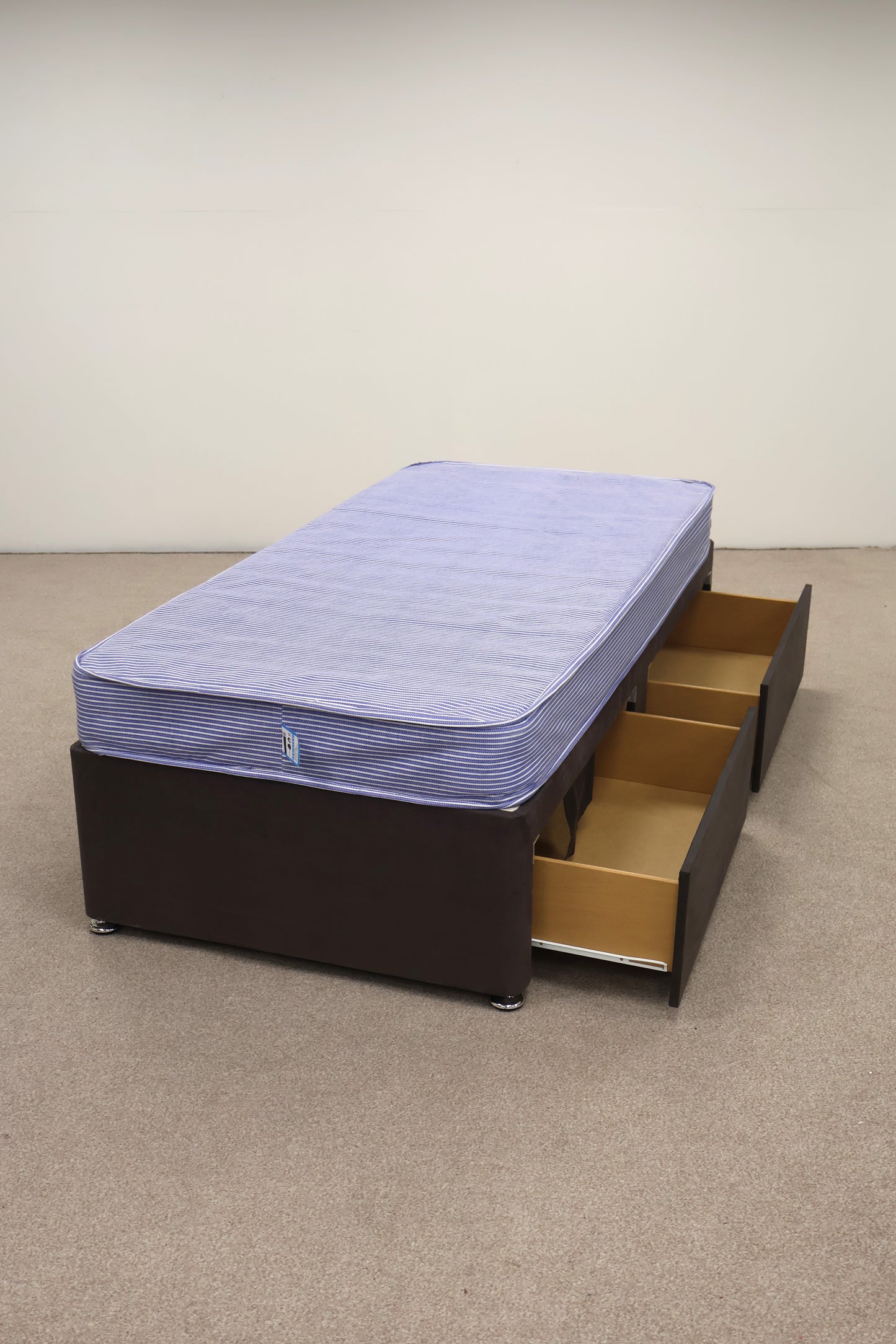 Single Divan Bed with Mattress