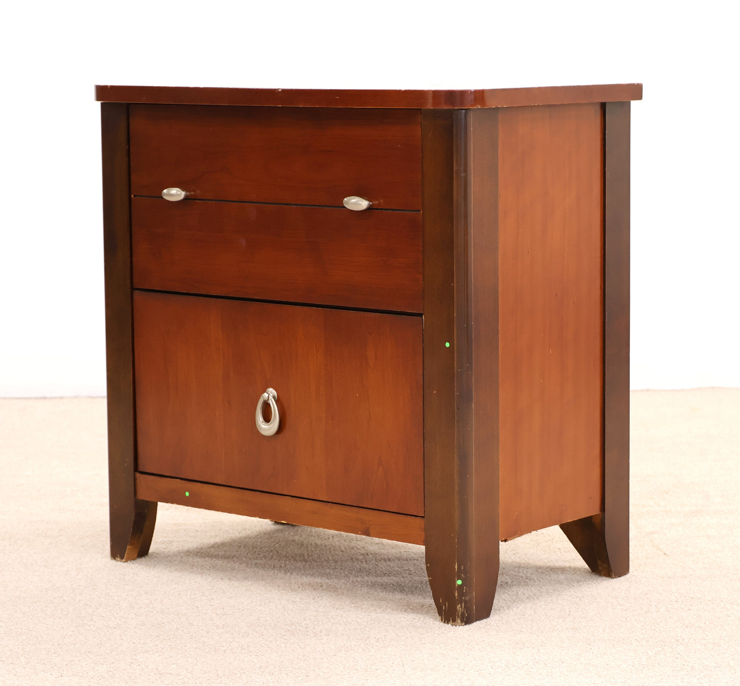 Solid Hardwood Bedside Unit