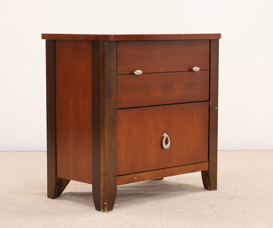 Solid Hardwood Bedside Unit