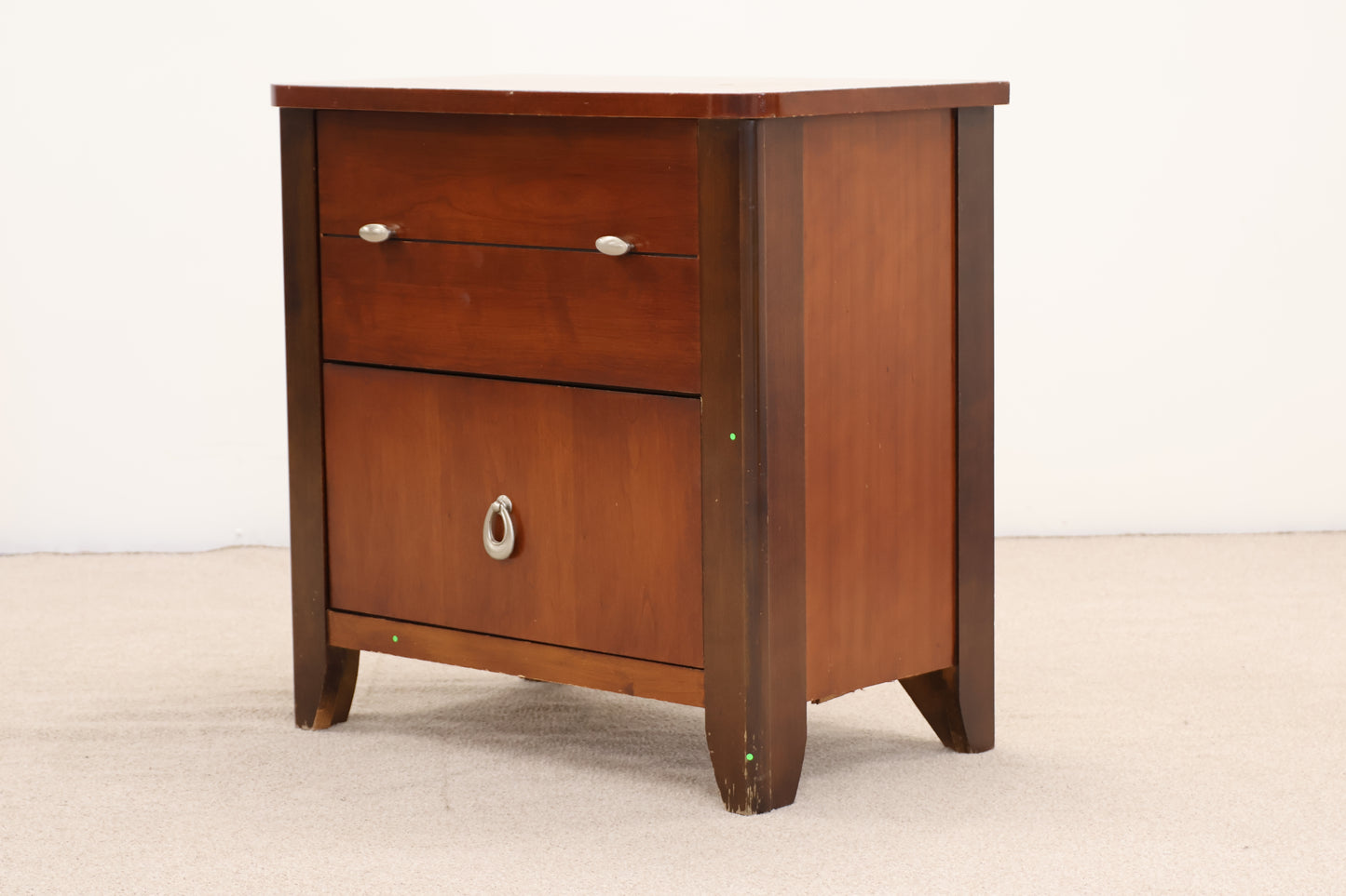 Solid Hardwood Bedside Unit