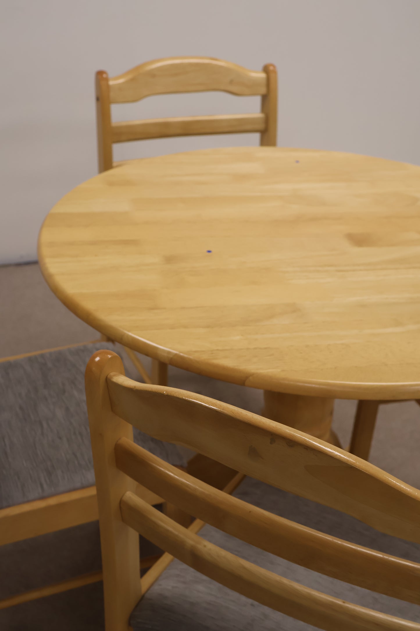 Circular Table with Matching Chairs