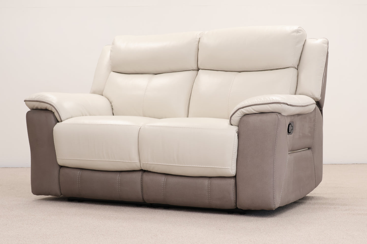 Leather Manual Recliner