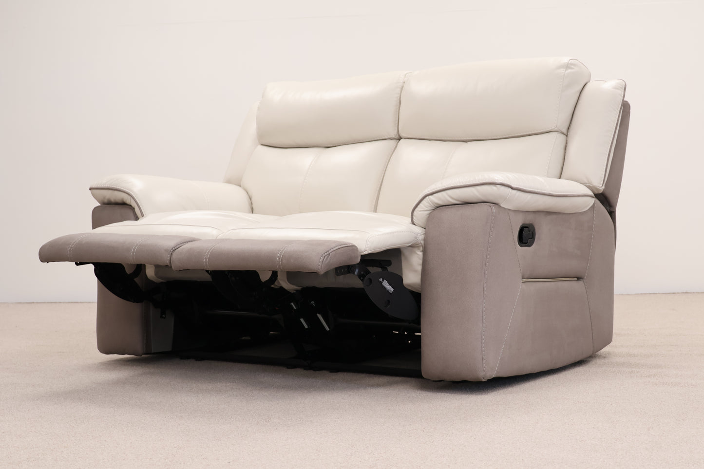 Leather Manual Recliner