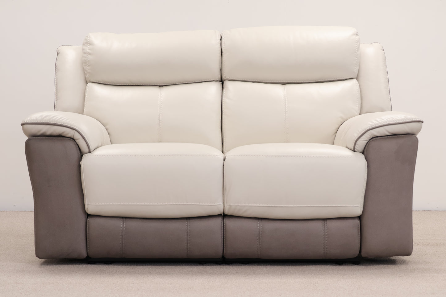 Leather Manual Recliner