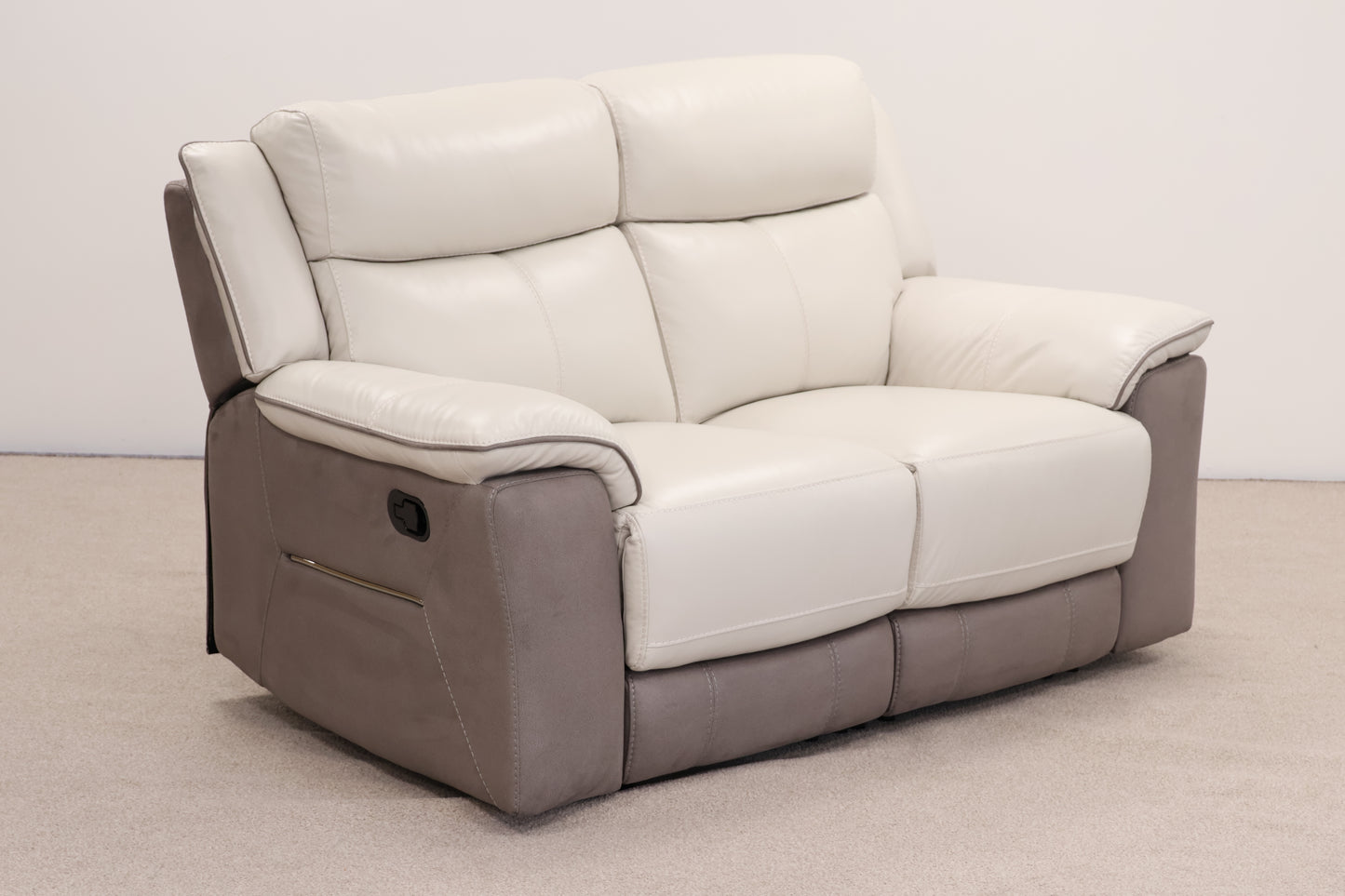 Leather Manual Recliner