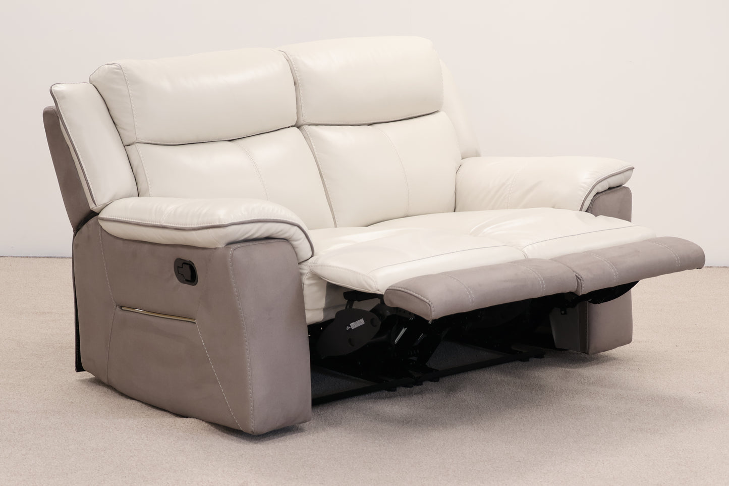 Leather Manual Recliner