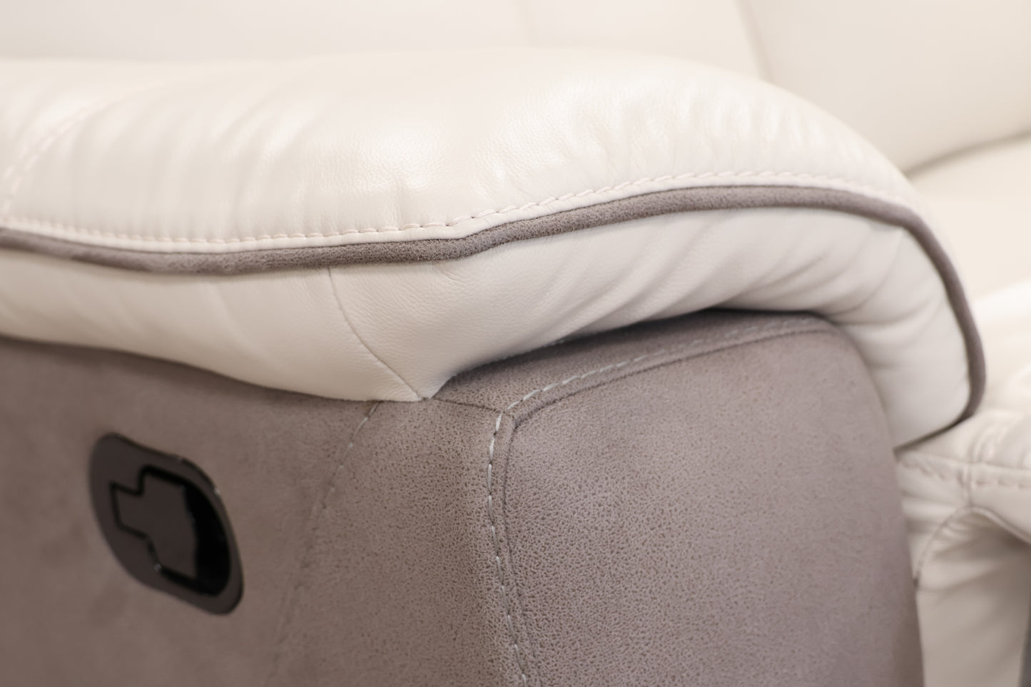 Leather Manual Recliner