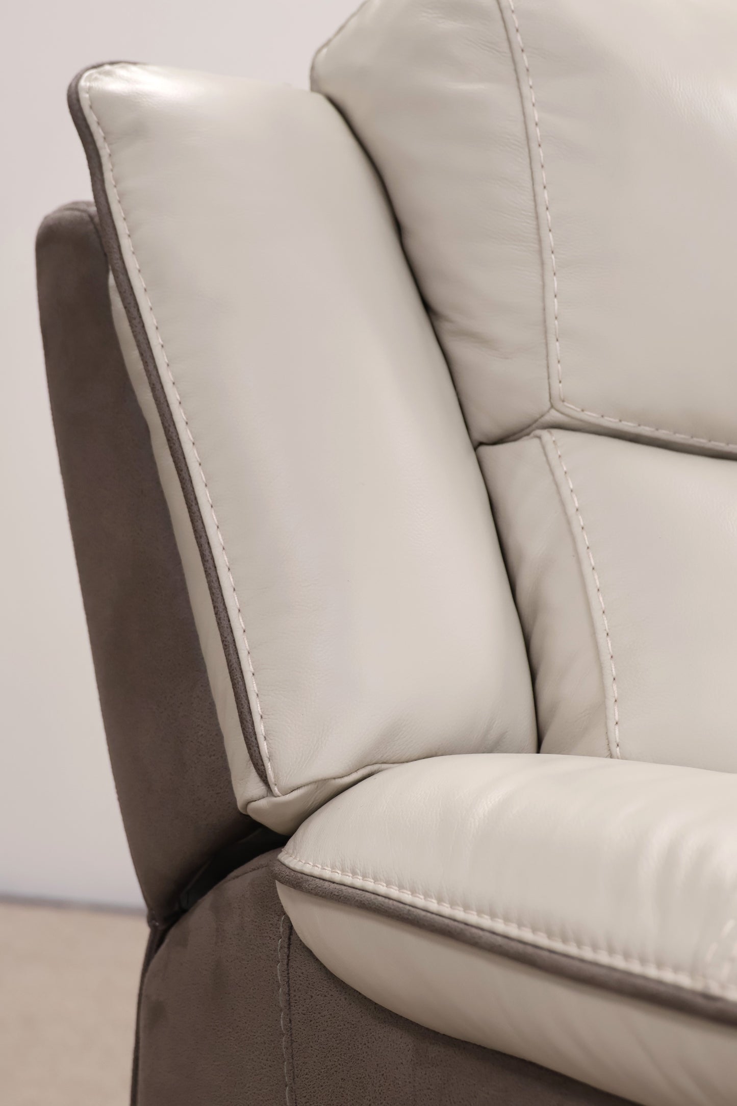 Leather Manual Recliner