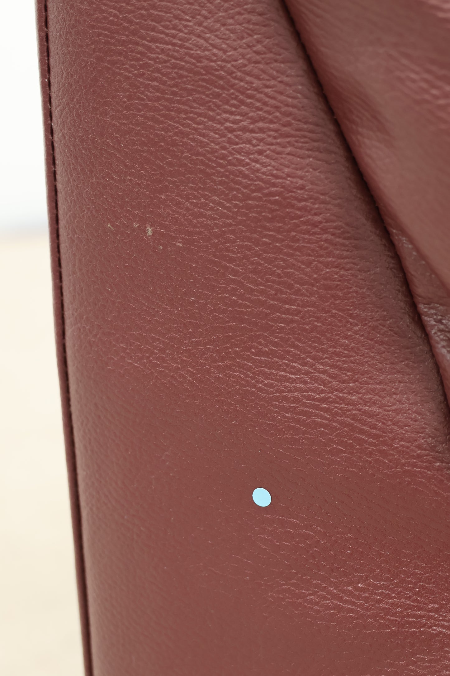 Burgundy Sofa by Milano