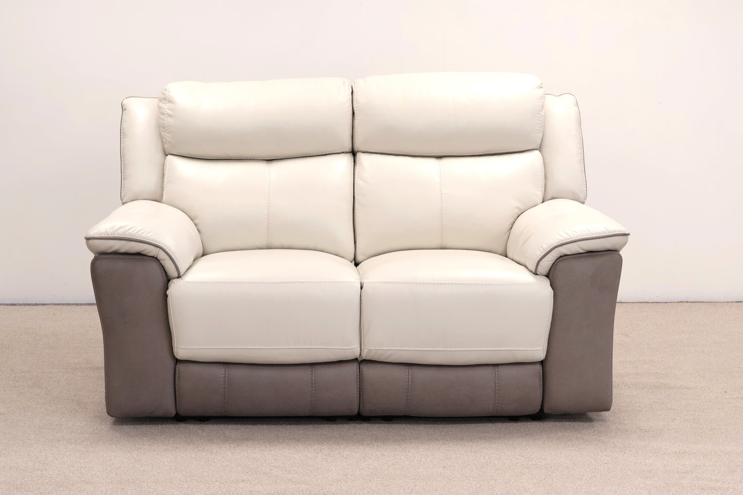 Leather Manual Recliner