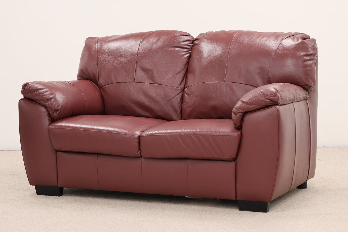 Burgundy Sofa by Milano