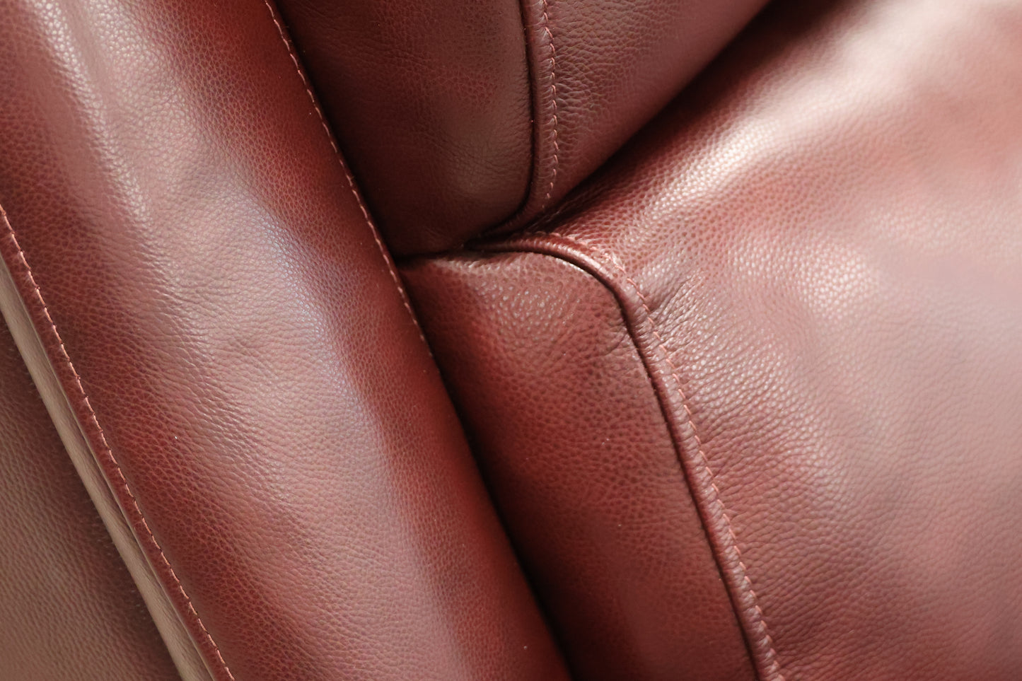Classic Burgundy Electric Recliner Sofa – USB Charging Points