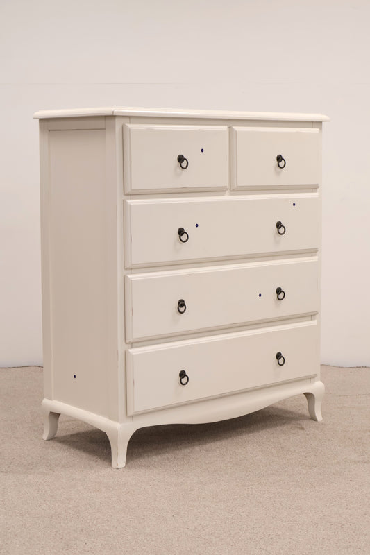 Ivory Chest of Drawers