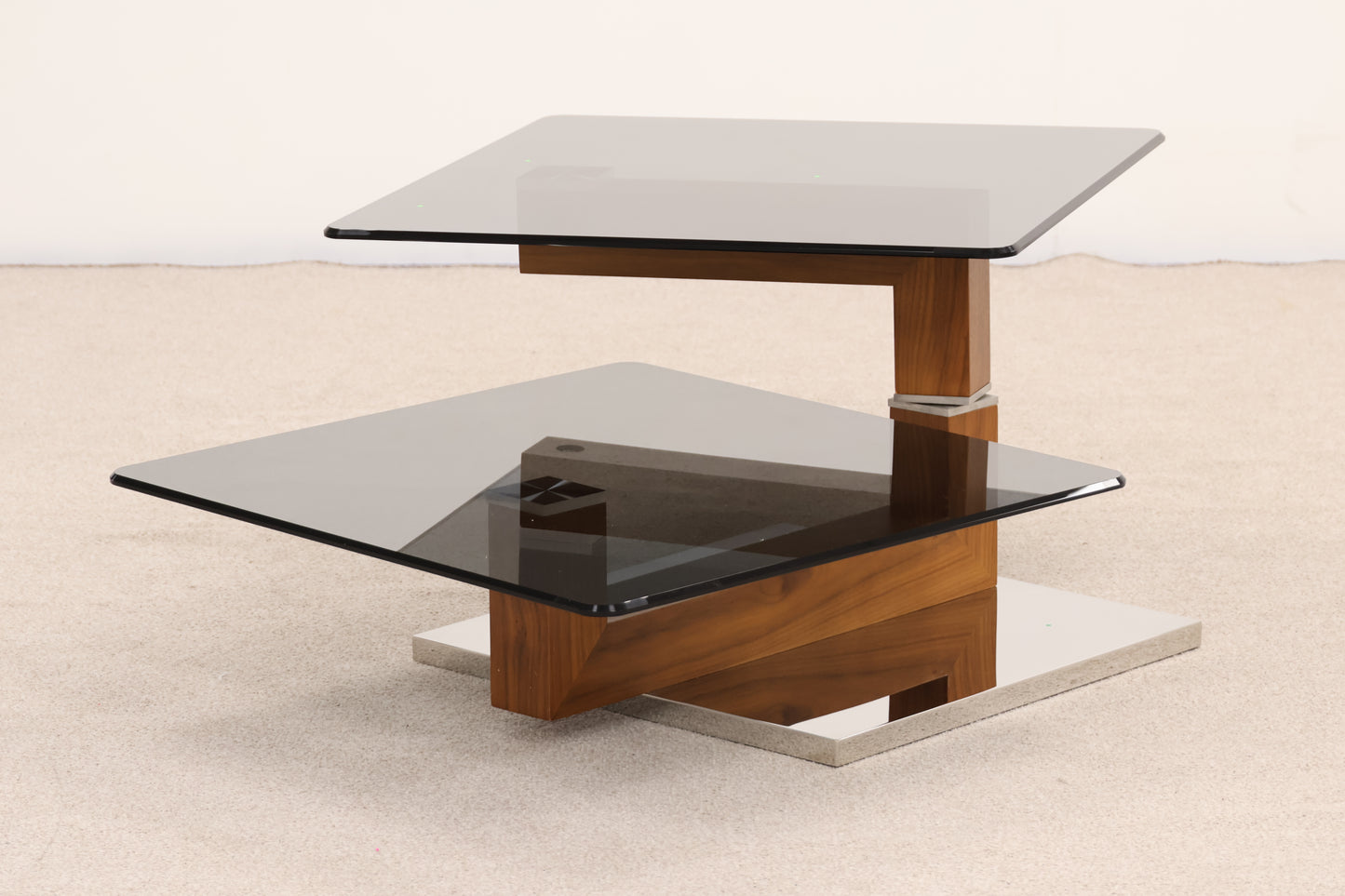 Designer Glass Coffee Table by Venjakob