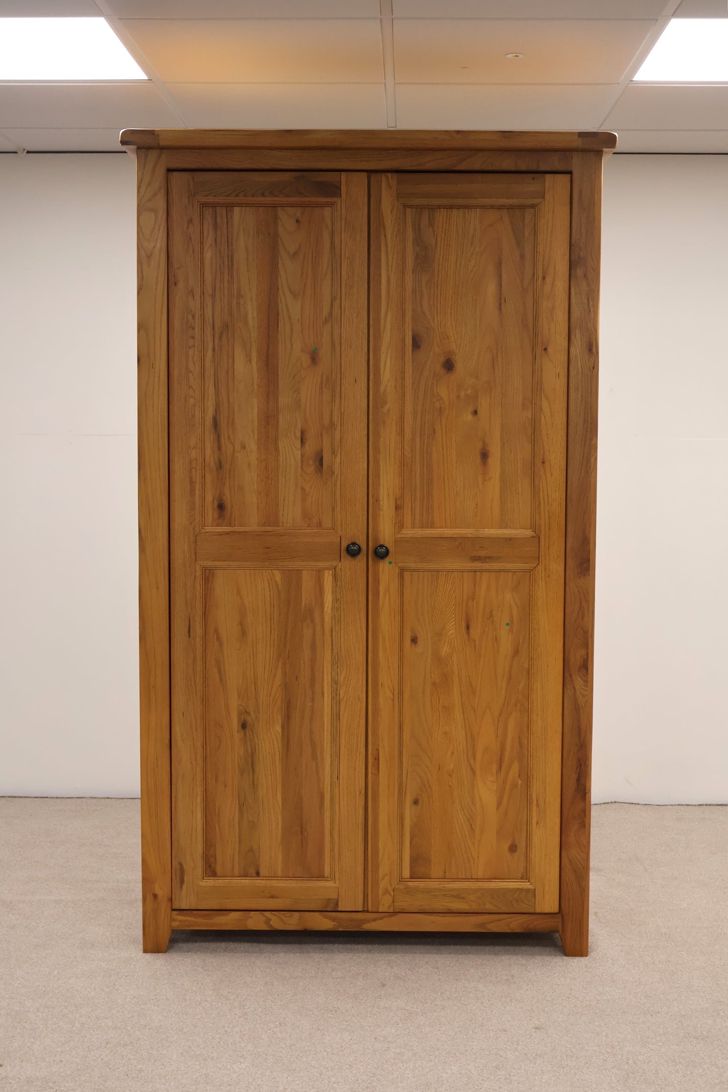 Double Oak Wardrobe