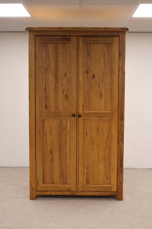 Double Oak Wardrobe