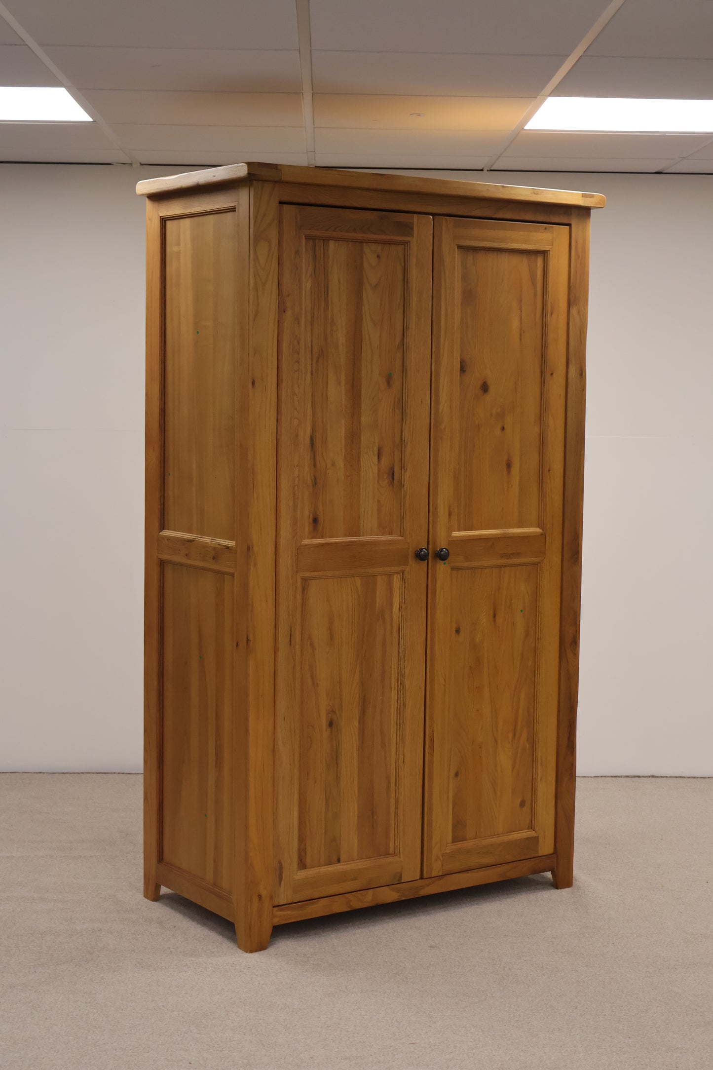 Double Oak Wardrobe