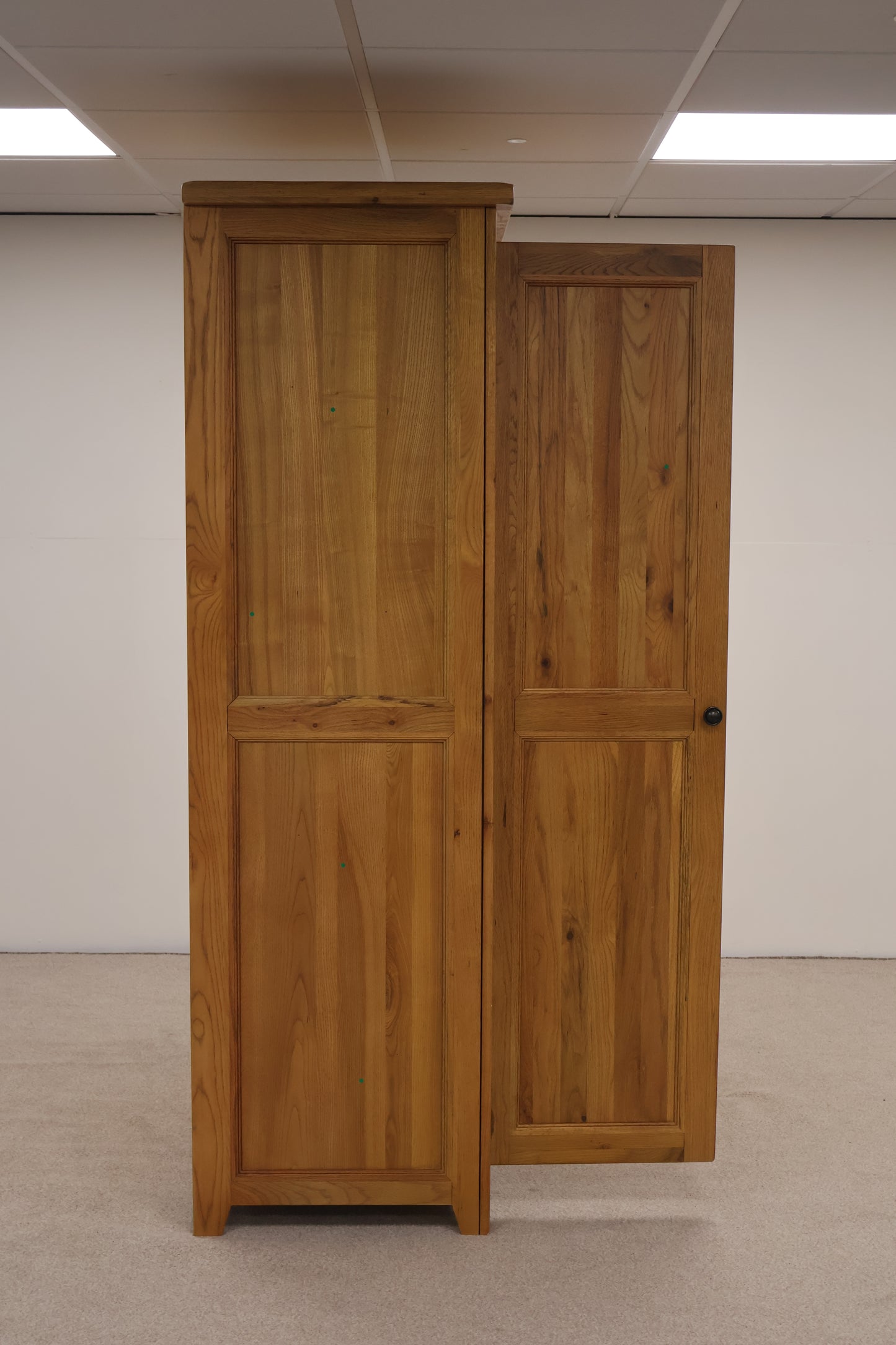 Double Oak Wardrobe