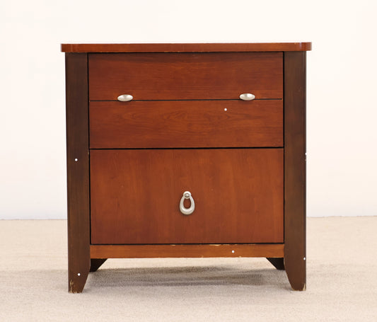 Solid Hardwood Bedside Unit