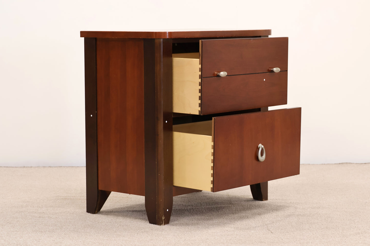 Solid Hardwood Bedside Unit