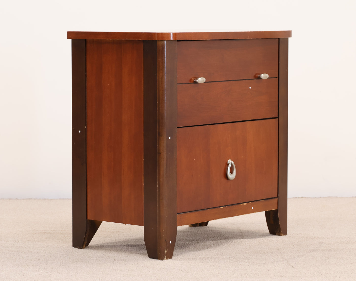 Solid Hardwood Bedside Unit