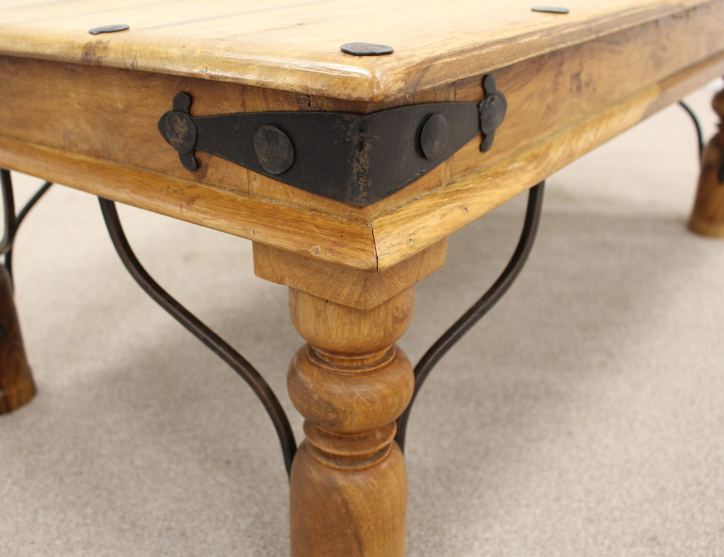 Solid Oak Coffee Table