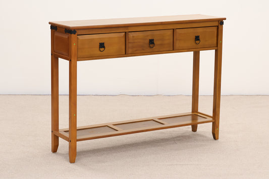 Antique Pine Console Table