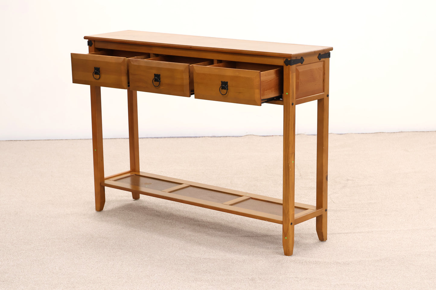 Antique Pine Console Table