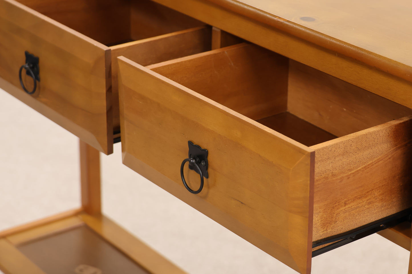 Antique Pine Console Table
