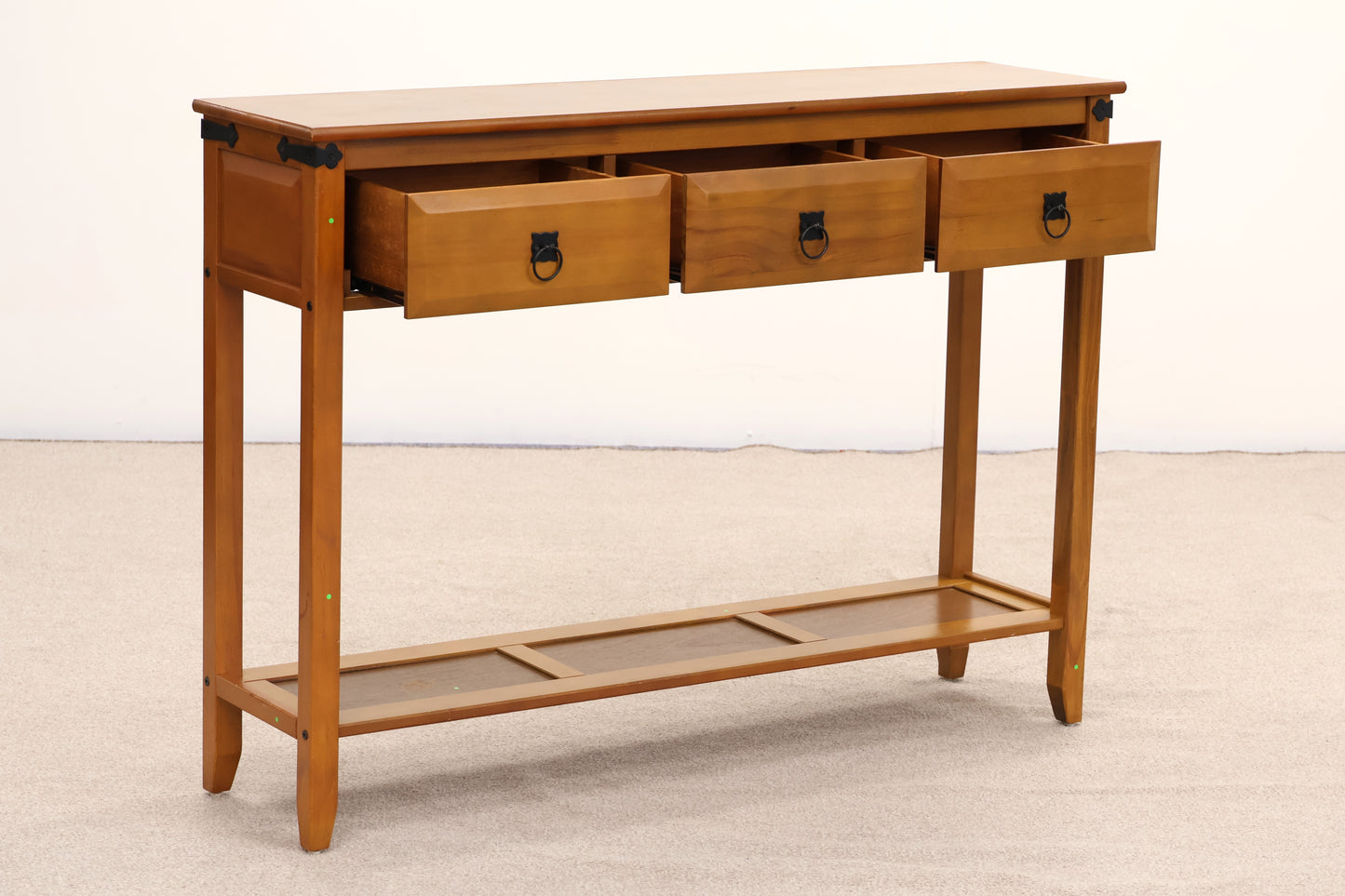 Antique Pine Console Table