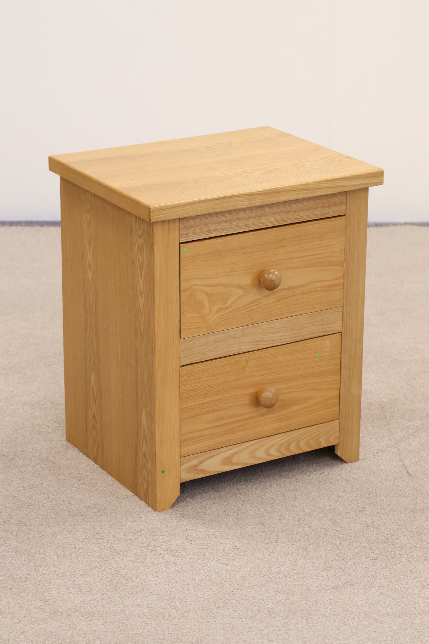 Light Oak Bedside Table