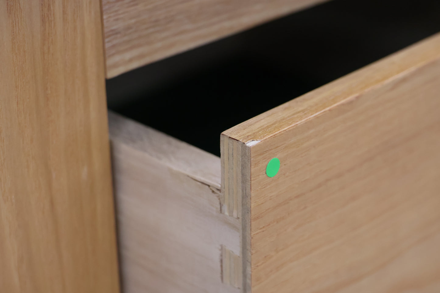 Light Oak Bedside Table