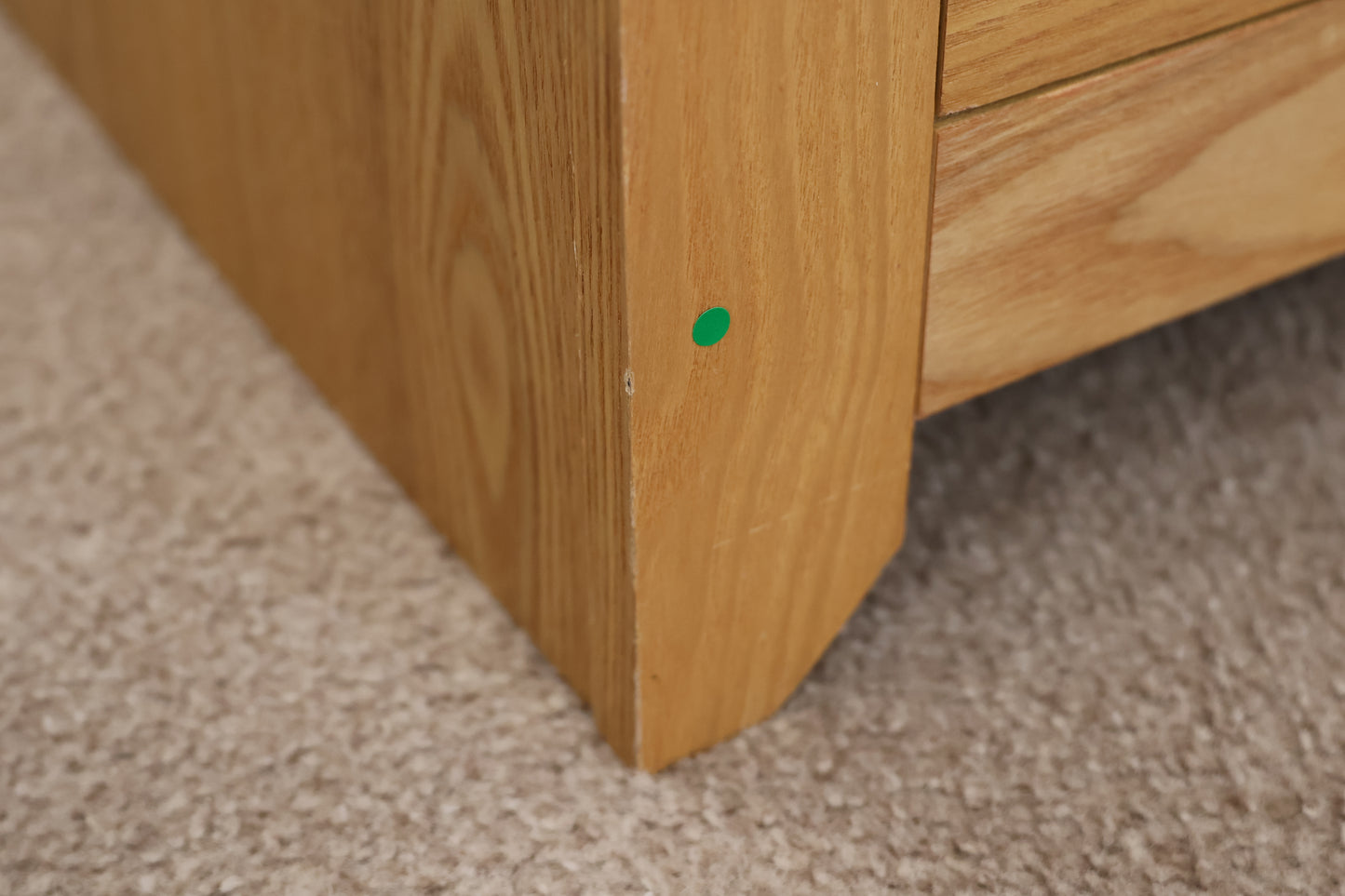 Light Oak Bedside Table