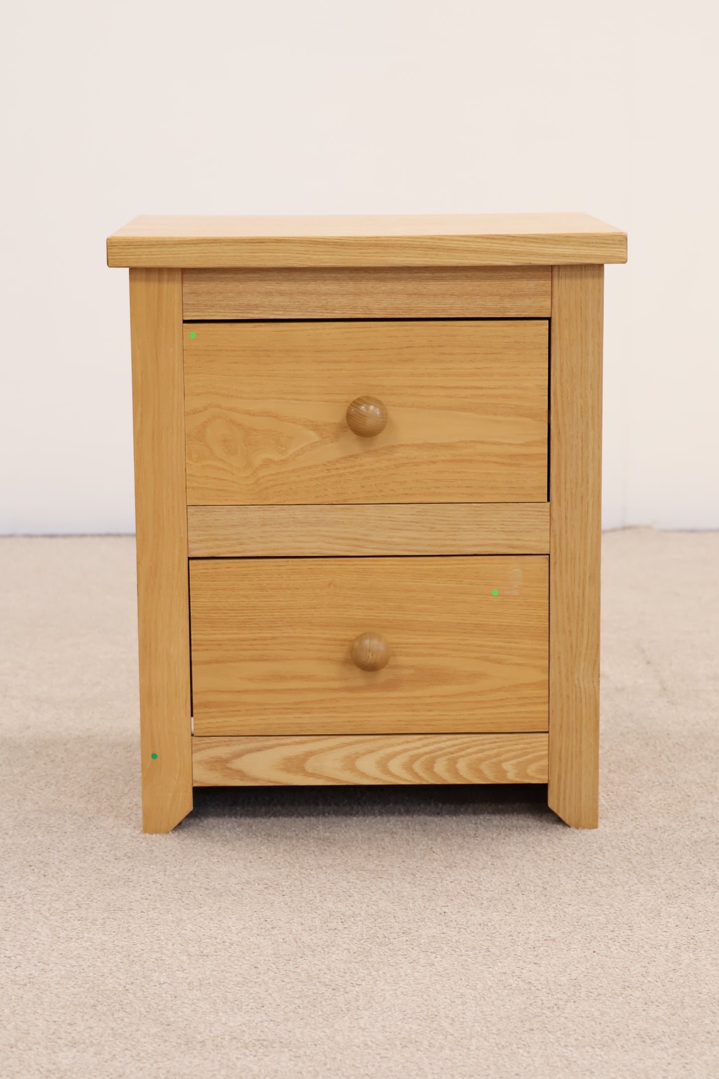 Light Oak Bedside Table