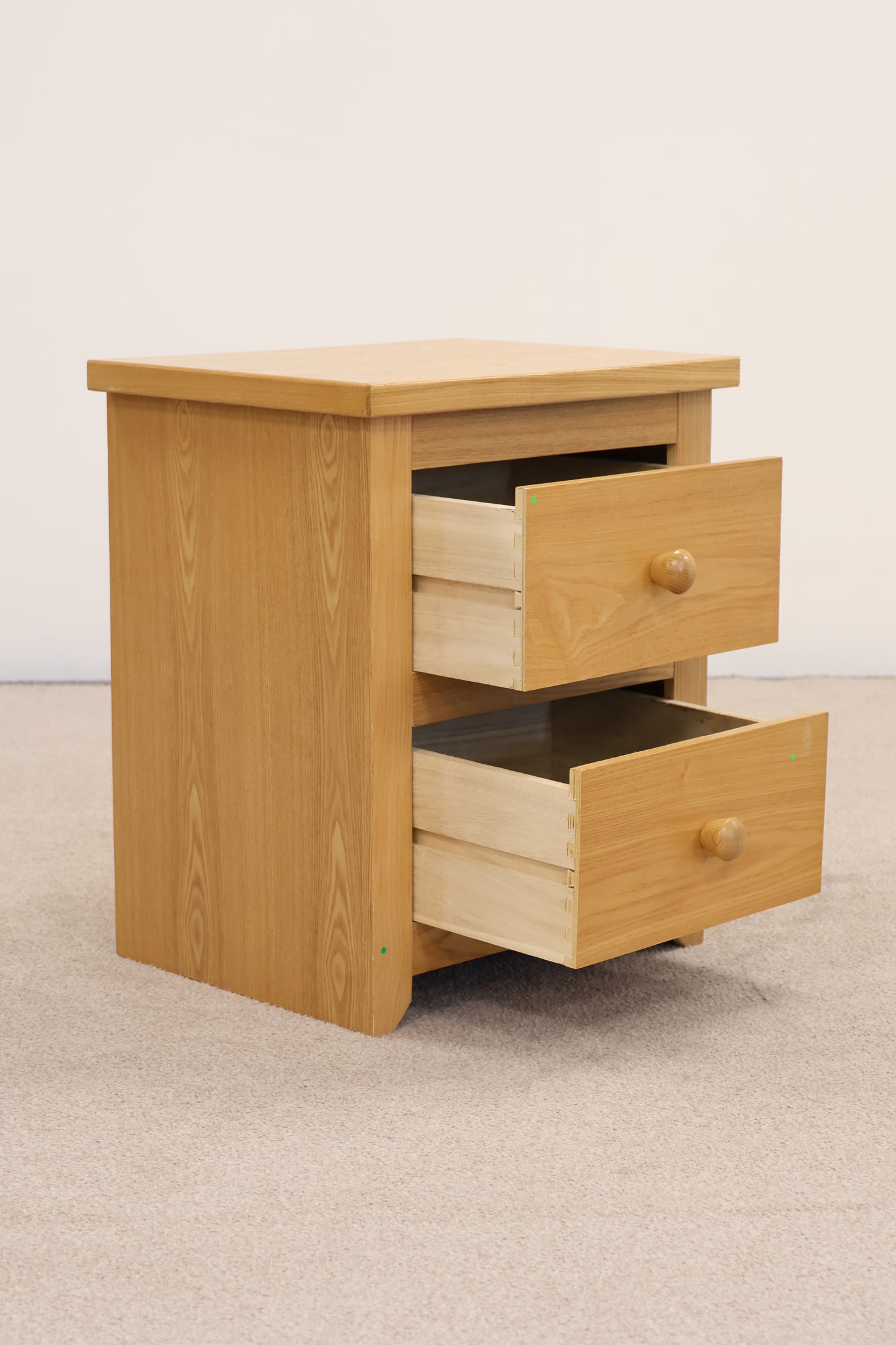 Light Oak Bedside Table