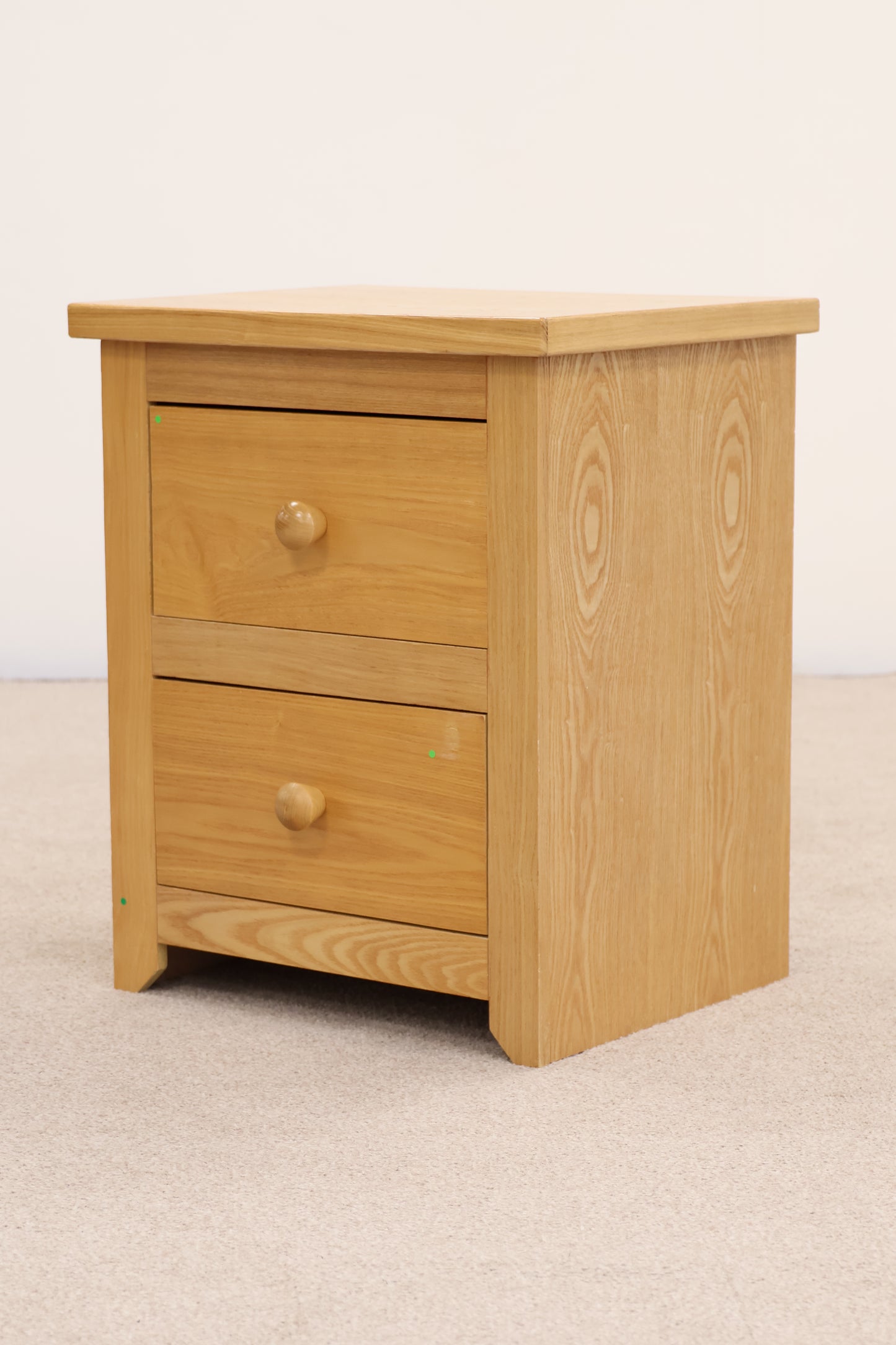 Light Oak Bedside Table