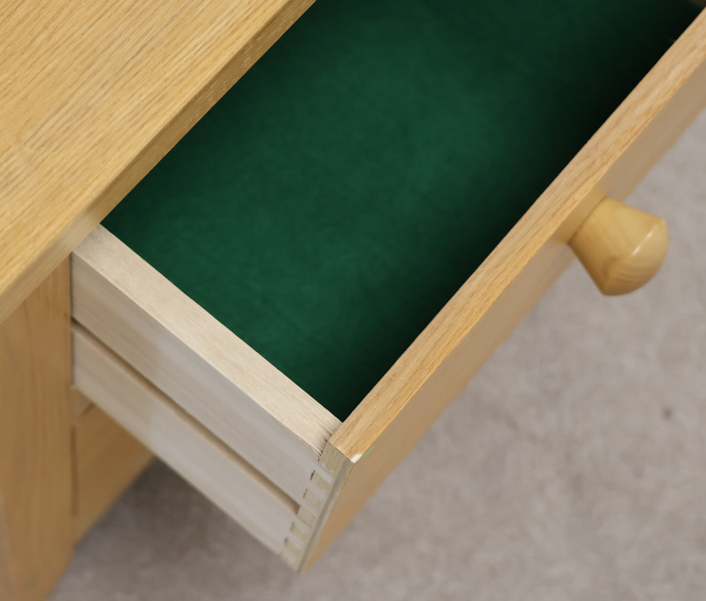 Light Oak Bedside Table