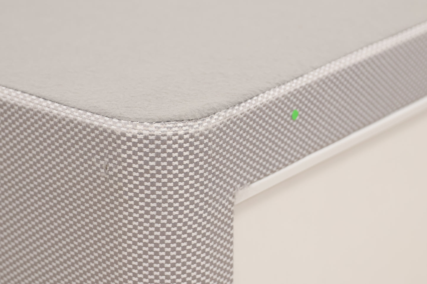 Grey Divan Bed with Matching Headboard