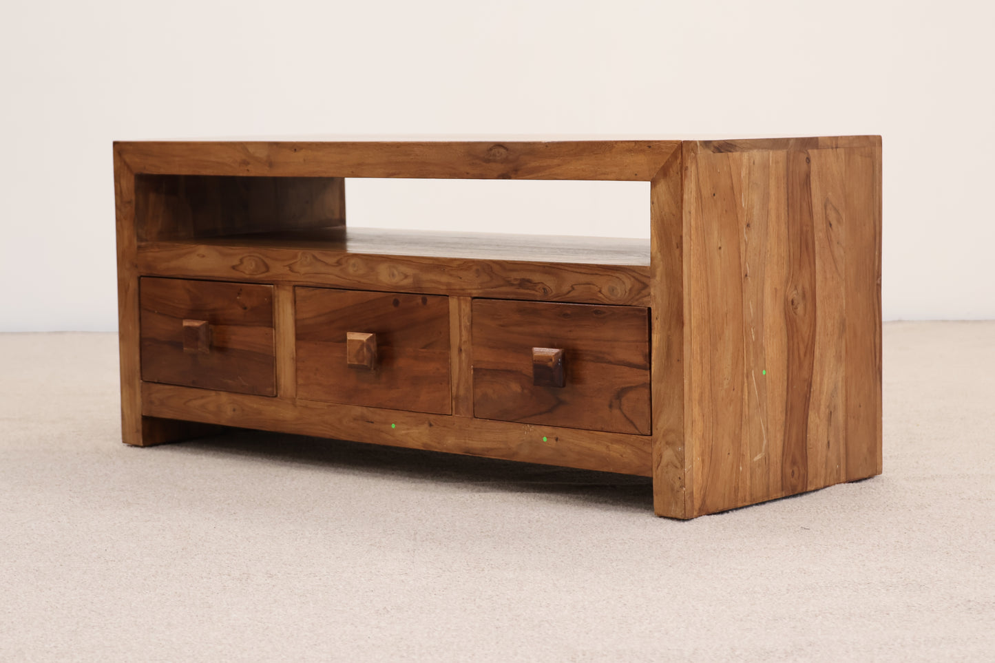 Teak Wood Tv Unit