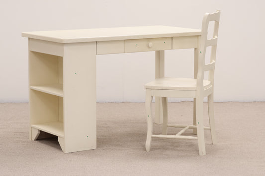 Ivory desk and Chair