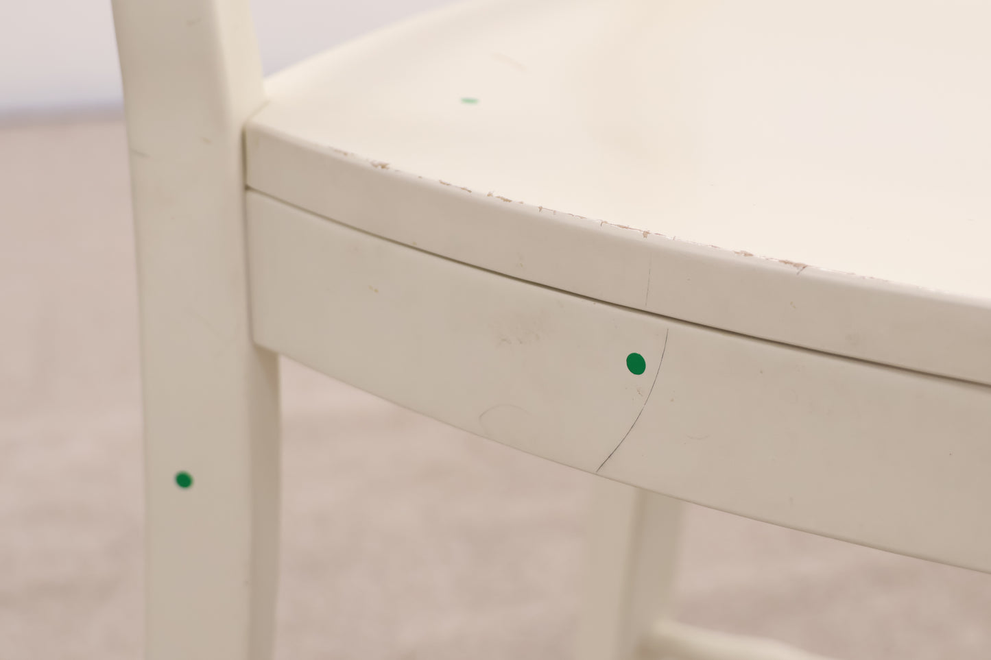 Ivory desk and Chair