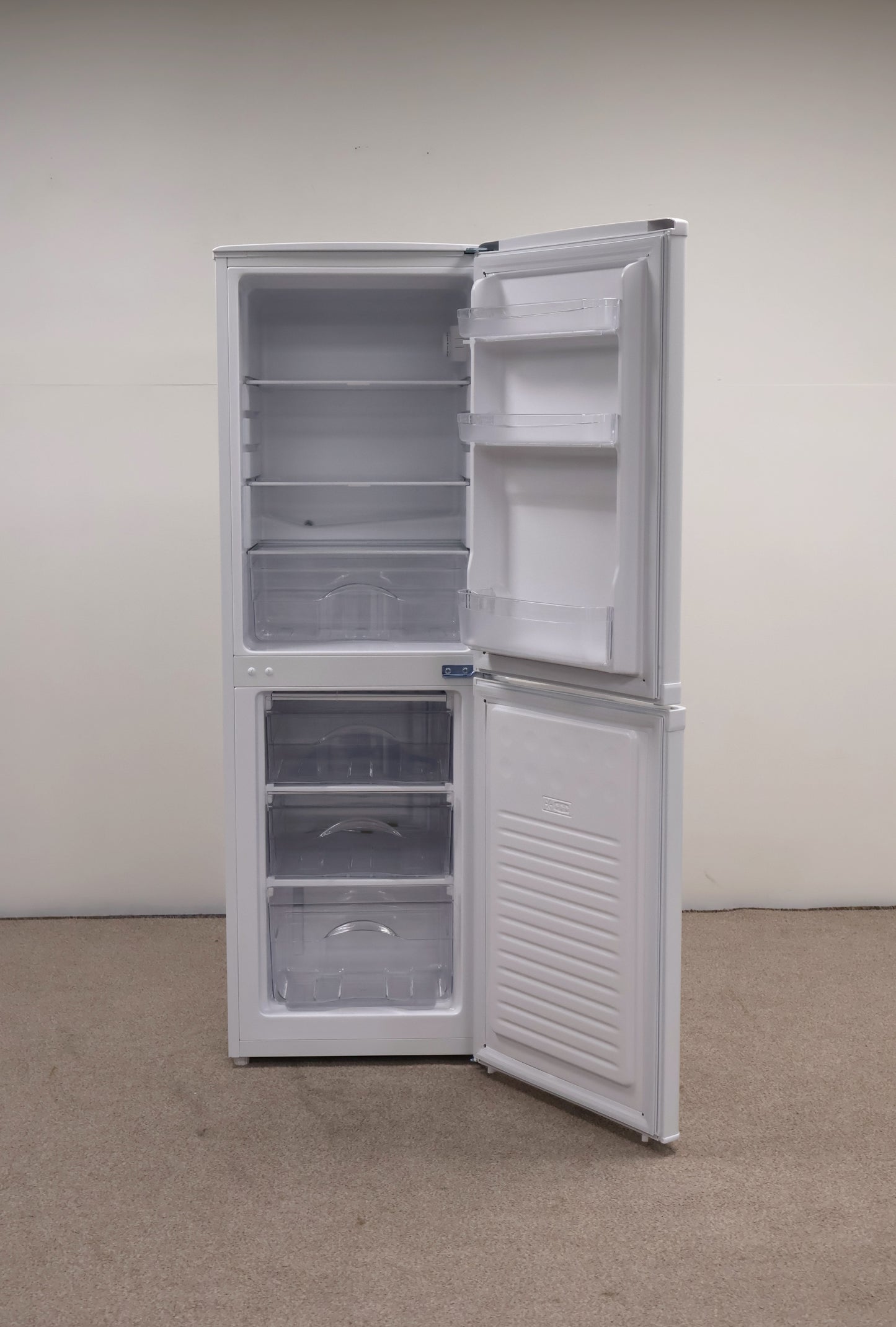 White Fridge Freezer by Haden