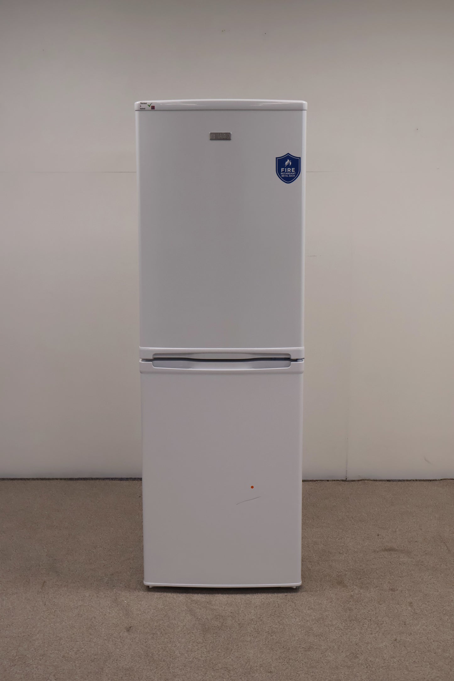 White Fridge Freezer by Haden