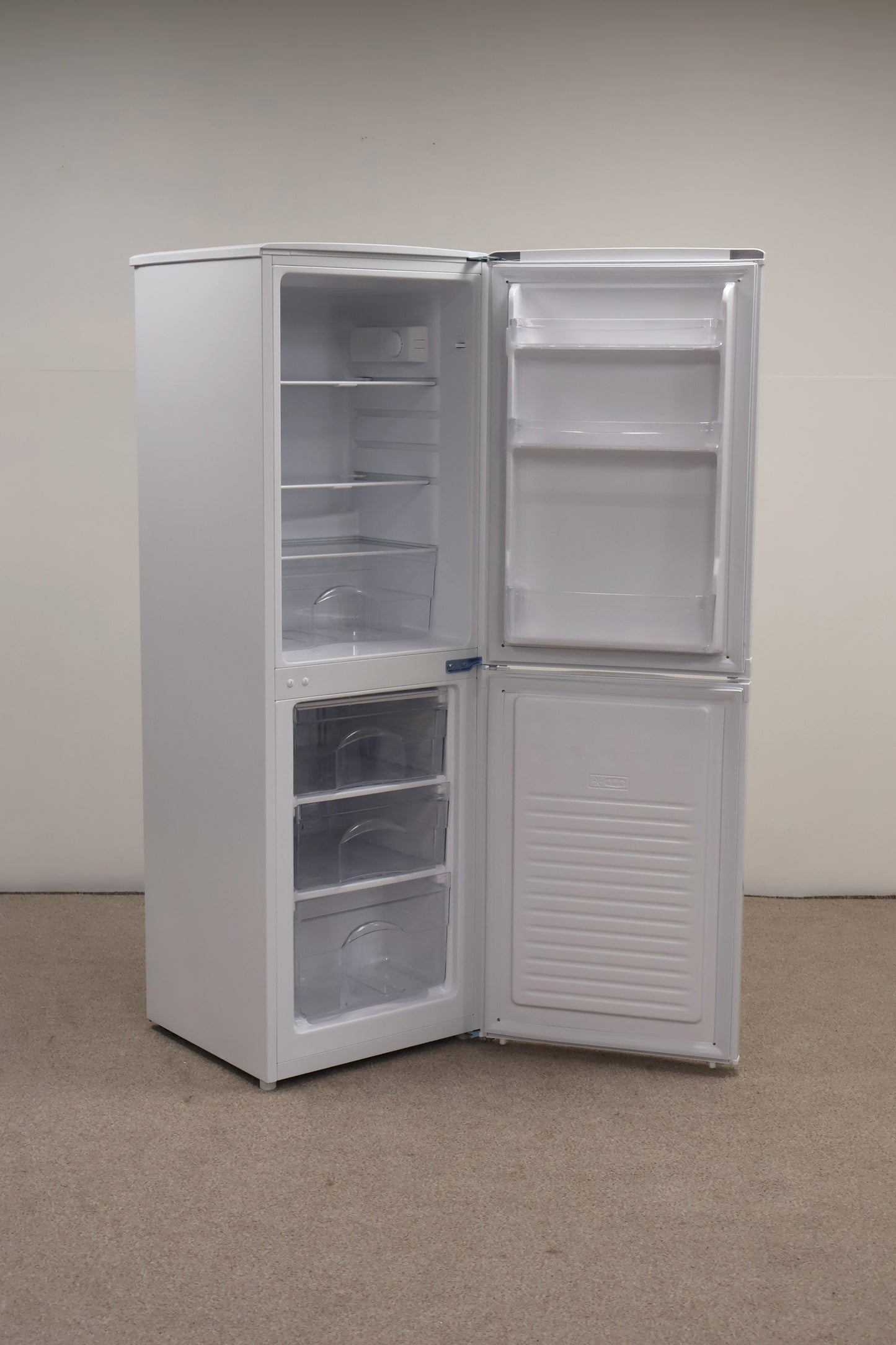 White Fridge Freezer by Haden