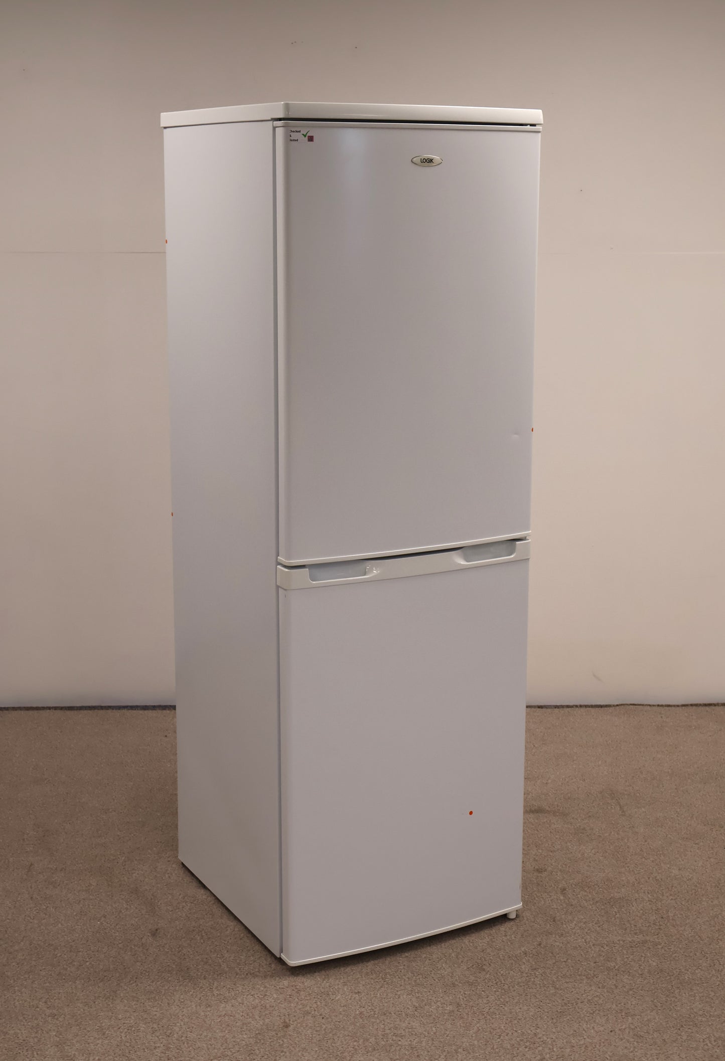 White Fridge Freezer by Logik