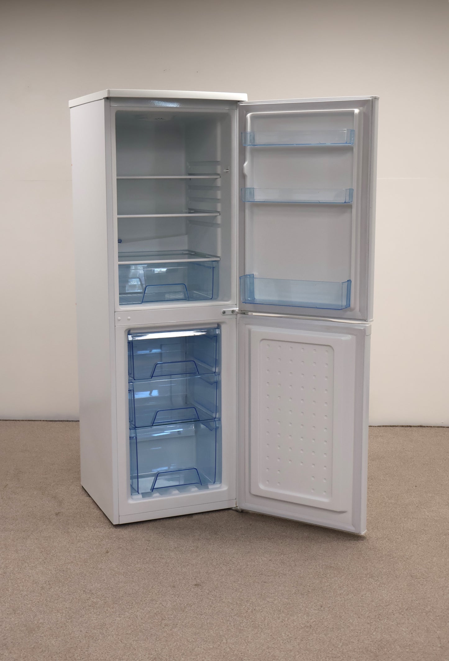 White Fridge Freezer by Logik