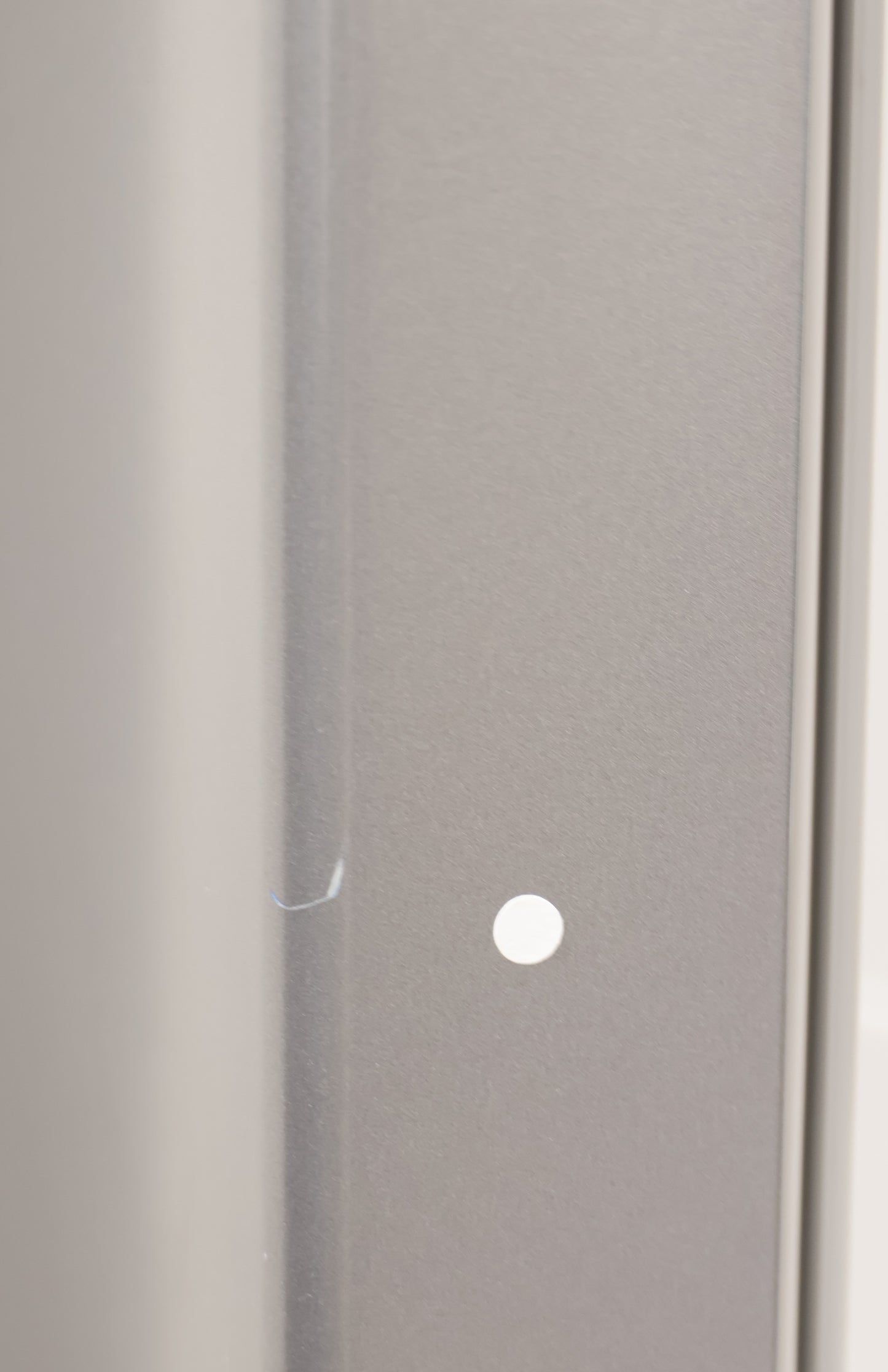 Grey Fridge Freezer by Essentials