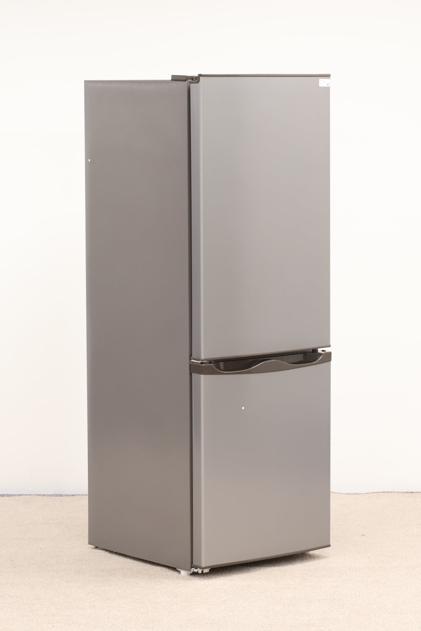 Grey Fridge Freezer by Essentials