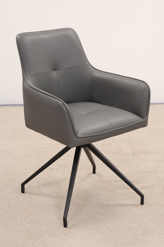 Grey Swivel Chair