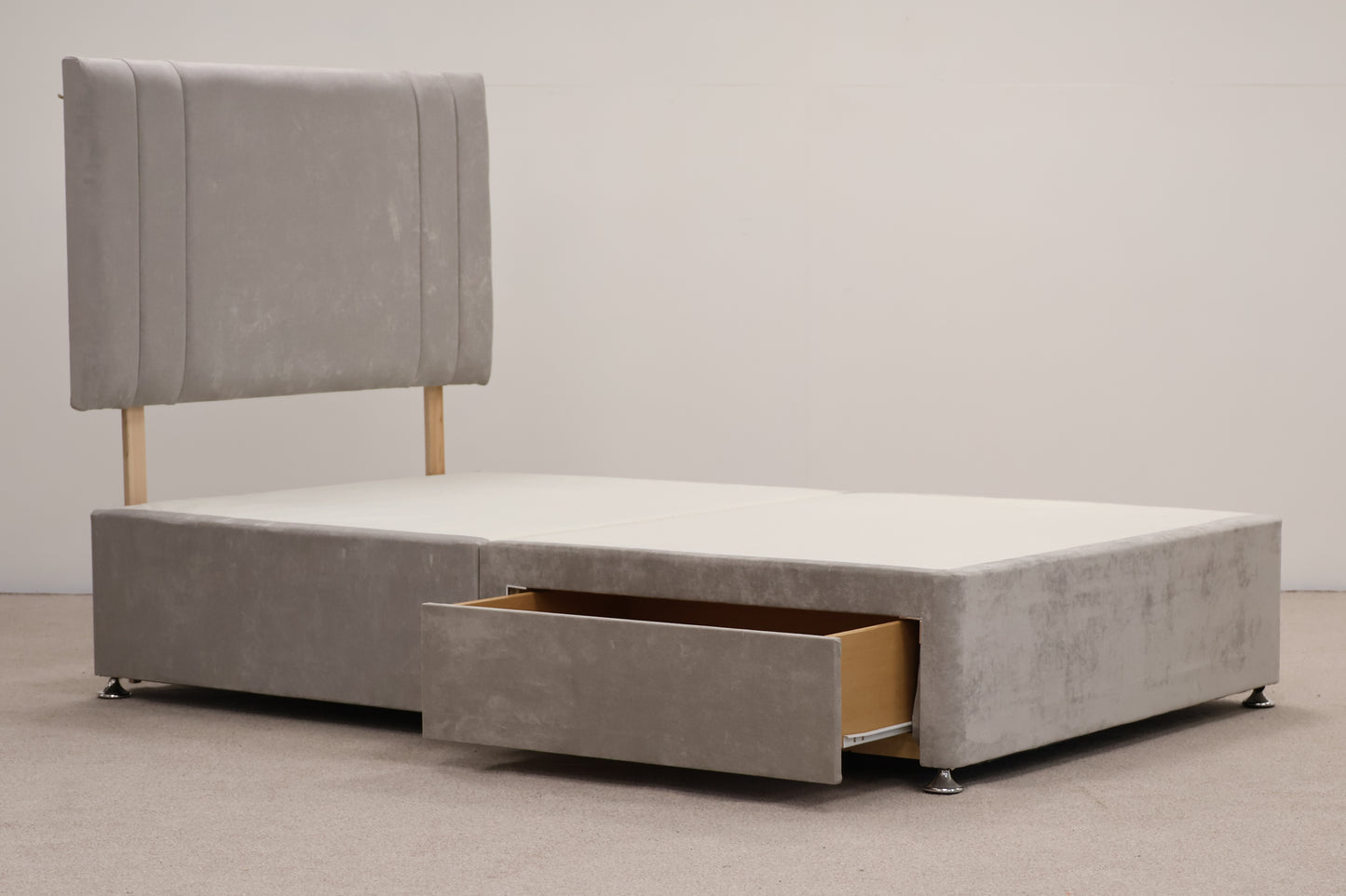 Grey Divan (Small Double)